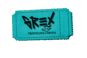 Ticket Sticker by Grex