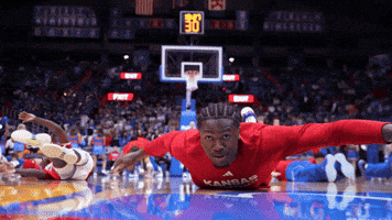 Kansas Basketball Jayhawks GIF by Kansas Athletics