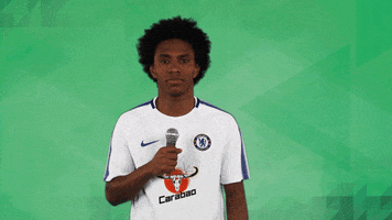 willian borges da silva mic drop GIF by Chelsea FC