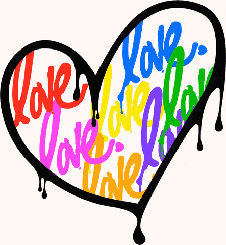 LiveThroughLove love heart love heart i heart you GIF