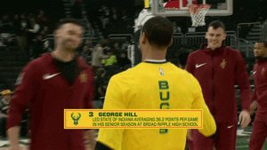 george hill GIF by NBA