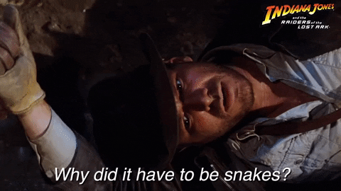 Indiana Jones Snakes GIFs - Get the best GIF on GIPHY