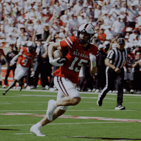 Pick Six Texas Tech GIF by Texas Tech Football