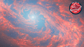 Swirling James Webb GIF by ESA Webb Space Telescope