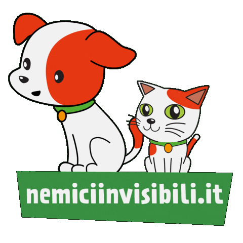 Nemici Invisibili dei pets Sticker