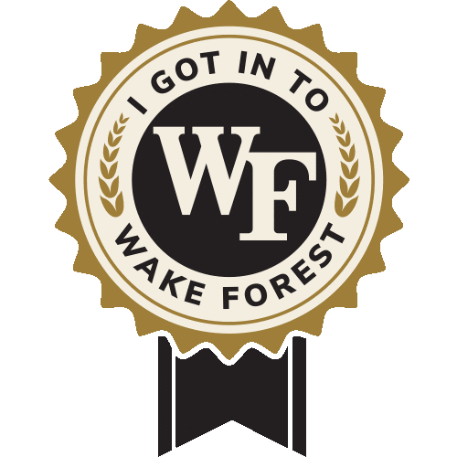 Wake Forest Godeacs Sticker by Wake Forest University