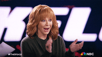 Reba Mcentire Wow GIF by The Voice