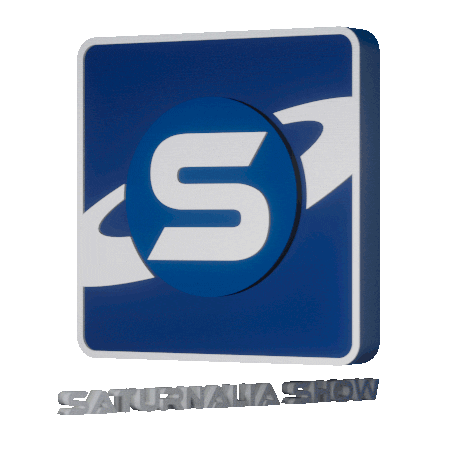 Logo 3D Sticker by Saturnalia Show