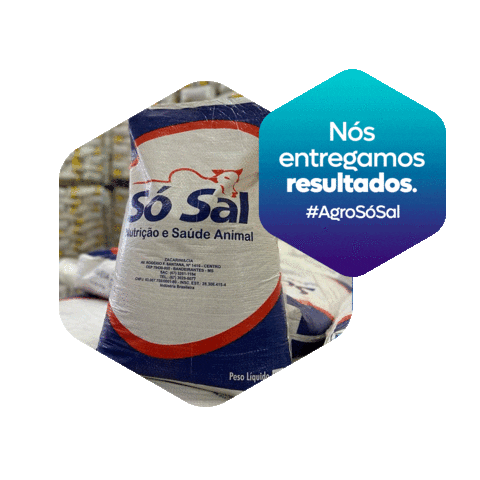 Agro Só Sal Sticker