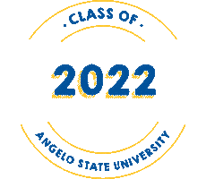 Graduation Sticker by Angelo State University