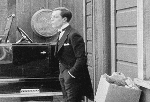 buster keaton btw totally footage of me kidnapping him GIF by Maudit