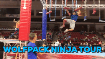 noahtalkaufman racing ninja obstacle joe moravsky GIF