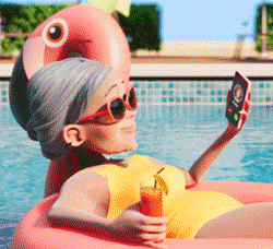 Summer Time GIF by Merge Mansion - Find & Share on GIPHY