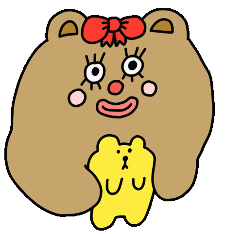 Teddy Sticker by pey chi