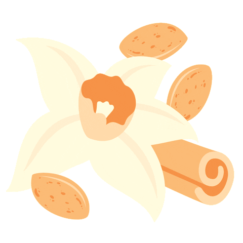 Vegan Vanilla Sticker by Tereza's Choice