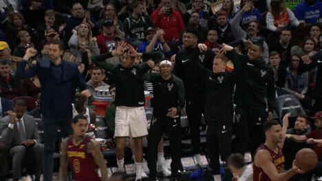 Lets Go Nba GIF by Milwaukee Bucks - Find & Share on GIPHY
