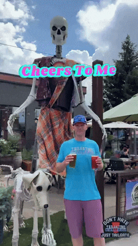 Cheers Im Awesome GIF by Tailgating Challenge