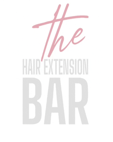TheHairExtensionBar hair blonde brunette extensions GIF