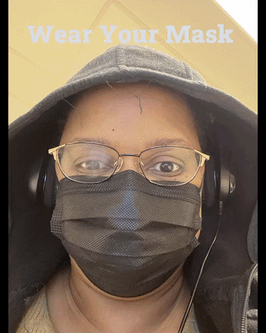Mask Health GIF by NoireSTEMinist