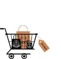 Star Shopping Sticker by Friends NYC