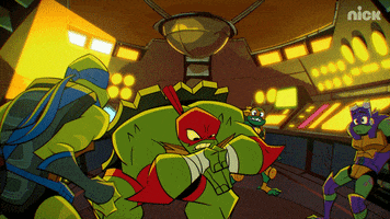 Jump Fail GIF by Teenage Mutant Ninja Turtles