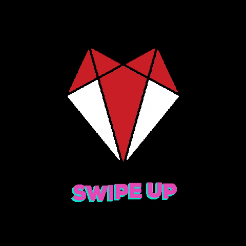 darkestfox swipe swipeup pinkheart redheart GIF