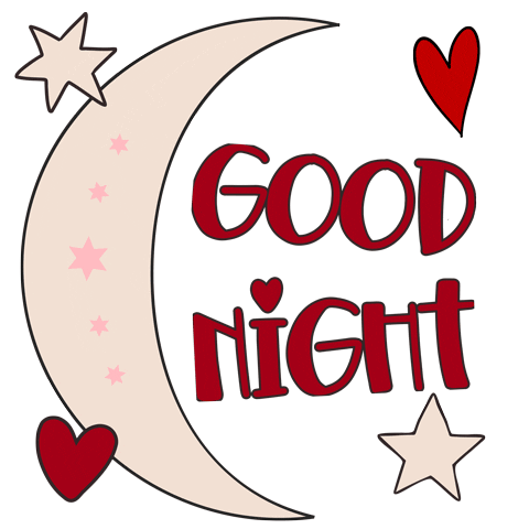 Good Night Love Sticker by Beelissa