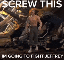 Angry Reaction Ready To Fight GIF