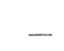 Mountains Hiking Sticker by Hikemates