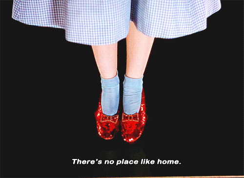 Theres No Place Like Home GIFs - Get the best GIF on GIPHY