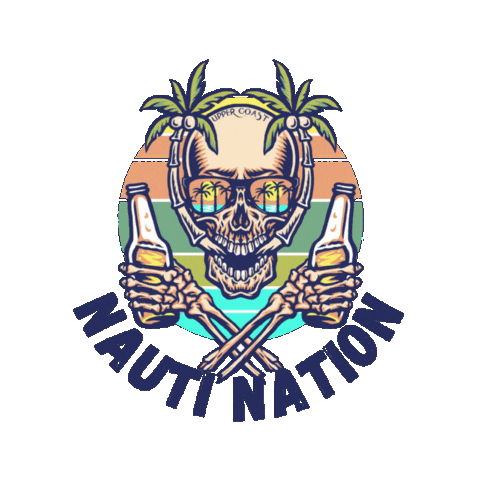 Nauti Life Sticker by Nauti Nation