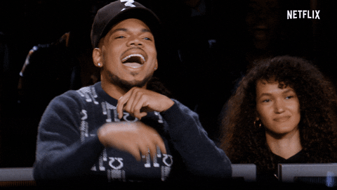 Chance The Rapper Laughing GIF by rhythmandflow - Find & Share on GIPHY