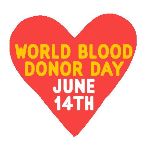 Donateblood June14Th Sticker by Khoon