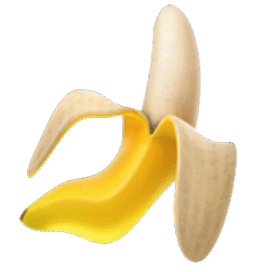Wave Banana Sticker by radratat