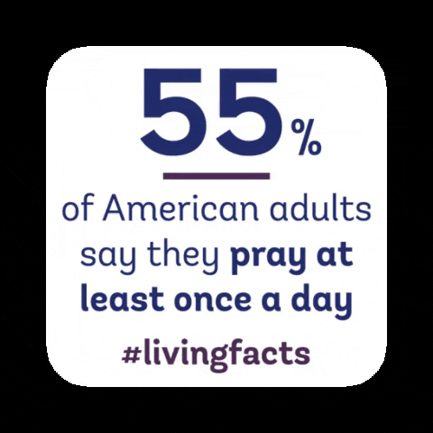 Pray Did You Know GIF by Living Facts