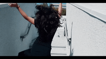 Happy Long Hair GIF by iLOVEFRiDAY