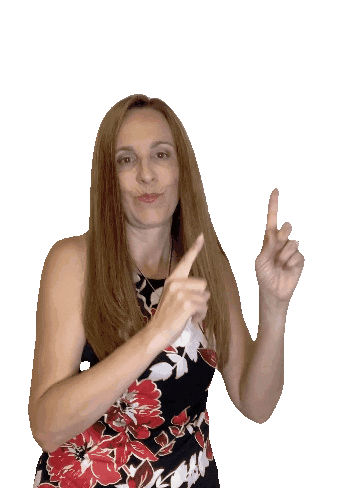 Pointing Sticker by The Cross Group