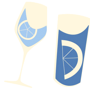 Celebration Drinking Sticker by bazart