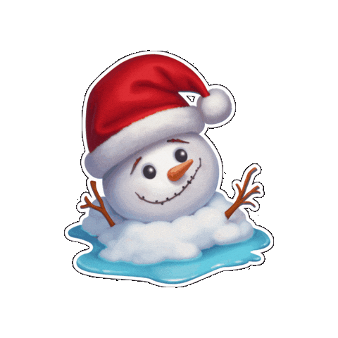 New Year Christmas Sticker by VOKI Games