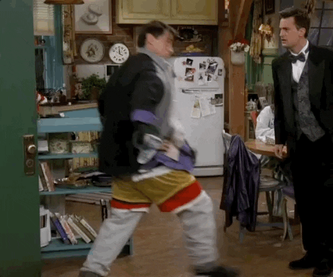 Season 3 Lunges GIF by Friends - Find & Share on GIPHY
