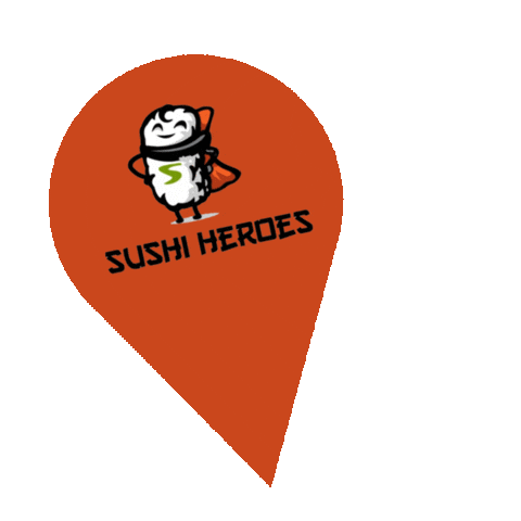 London Food Sticker by Sushi Heroes