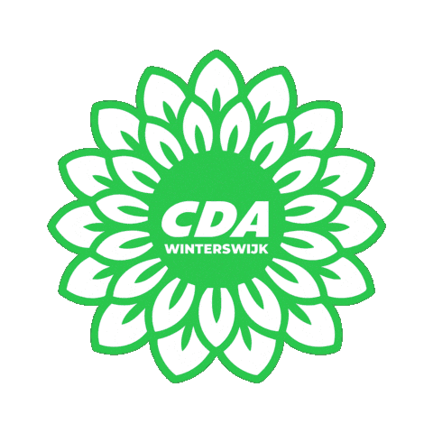 Dahlia Volksfeest Sticker by CDA Winterswijk