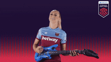 West Ham Guitar GIF by Barclays FAWSL