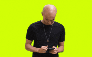 johnnyclimax mobile phone annoyed iphone GIF