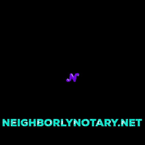 Logo Website GIF by NeighborlyNotary®