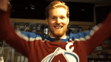 Excited Colorado Avalanche GIF by UCHealth