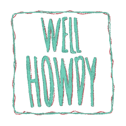 Howdy Sticker