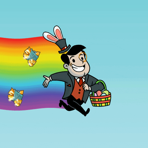 Easter Bunny GIF by Adventure Capitalist