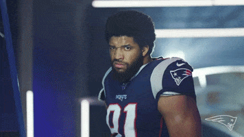 Deatrich Wise Football GIF by New England Patriots