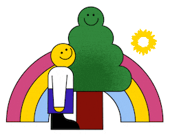 Rainbow Love Sticker